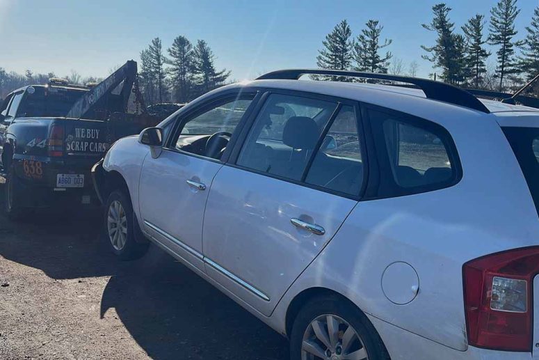 scrap car removal in Whitby